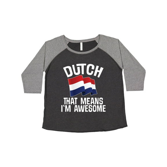 Inktastic Dutch Gift Pride Netherlands Flag Women's Plus Size T-Shirt