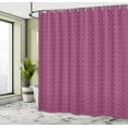 thumbnail image 5 of Ambesonne Antique Oriental Shower Curtain, Magenta Floral Art, 69"Wx75"L, Magenta Lilac, 5 of 5