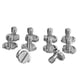 thumbnail image 2 of 10 piezas de acero 1/4\'\' D-Ring tornillo para la cámara Placa de liberación rápida monopie tríode, 2 of 6