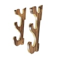thumbnail image 2 of Blinkol Support Mural pour Épée en Bois pour Objets de Collection Samouraï Flûte 3 Niveaux, 2 of 9