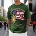 thumbnail image 5 of FUZHIQ Men's 250th Anniversary Famous Architecture Print T-Shirt 1776-2026 American Flag Print Short Sleeve Crew Neck Casual Independence Day Tee,M, 5 of 6