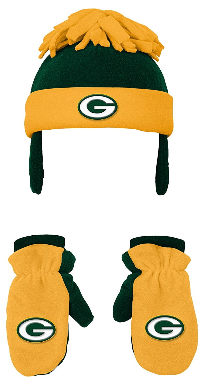 Green Bay Packers Toddler 2-Piece Winter Set by Genuine Outerstuff