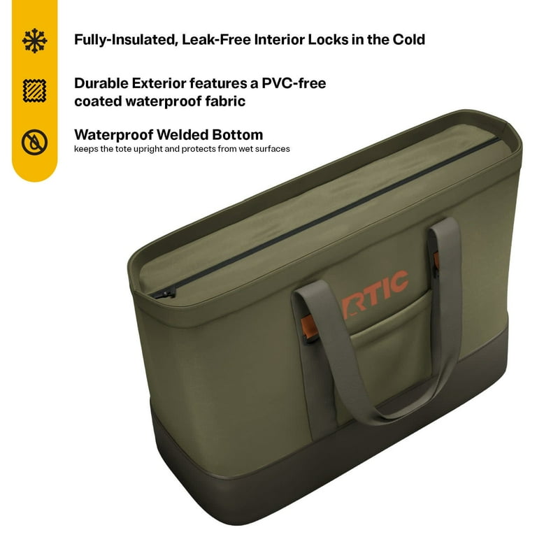 RTIC Everyday Insulated Tote Bag, 35 Ltr Cooler Bag, Leak-Free