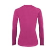 thumbnail image 3 of Womens Long Sleeve T Shirt With Super-Soft Stretch Fabric Round Neck T-Shirts, 3 of 5