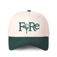 thumbnail image 2 of FoRe Embroidered Patchwork Trucker Cap | Adjustable Unisex Snapback, Golf Essential, 2 of 11