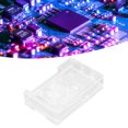 thumbnail image 3 of Fugacal Cooling Case for Raspberry Pi,Enclosure for Raspberry Pi 4 Model B ABS Case Microcomputer Cooling Shell with Non Slip Mat,Enclosure for Raspberry Pi, 3 of 8