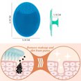 thumbnail image 2 of Cepillo de limpieza de silicona suave, cepillo exfoliante Facial para lavado de cara con espinillas, cuidado de limpieza profunda de la piel, 2 of 5