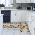 thumbnail image 4 of Kitchen Rug Mat Vintage Pumpkin Fall, Set of 2, Anti-Fatigue Non-Skid Washable Kitchen Runner Rugs, Leaves Soft Comfort Rug for Kitchen, Floor Home, Front of Sink, Laundry, 4 of 6