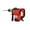 Red, variant on Rotary Hammer Drill, 12.5 Amp Corded Drills, Heavy Duty Chipping Hammers w/Vibration Control, Power Tool For Concret, Drill Bits and Chisels Included 3 Functions