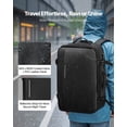 thumbnail image 6 of CAFORKP  65L Vacuum Travel Backpack with Pump, TSA Lock, Water-Resistant Carry-On, Black, 6 of 9