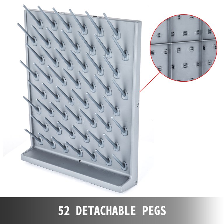 3455-1 Laboratory Drying / Draining Rack 55 Pegs