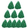thumbnail image 3 of LOLIPPYY 10 Pcs Green Plastic Cheerleading Poms With Handle For Kids And Students Sports Events, 3 of 8