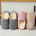 thumbnail image 2 of Women's Slippers Warm Plush Slip On House Slippers Soft Cozy Fleece-Lined Slippers with Anti-Slip Soles, 2 of 6