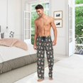 thumbnail image 7 of Winter Christmas Sweets Drinks Pajama Pants Mens Lounge Pants Lightweight Men Pajama Bottoms with Pockets Drawstring, 7 of 7