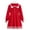 Pink, variant on Godderr 2-8Y Baby Girls Dress for Toddler Lapel Dress Long Sleeve Fall Winter Casual Dress