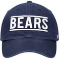 thumbnail image 2 of Men's '47 Navy Chicago Bears Clean Up Script Adjustable Hat, 2 of 4