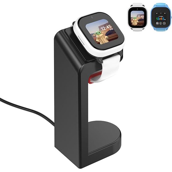xixishop Charging Stand Compatible with Gizmo Watch with 5 Feet Charger Cable (GizmoWatch Edition/Gizmowatch 3)