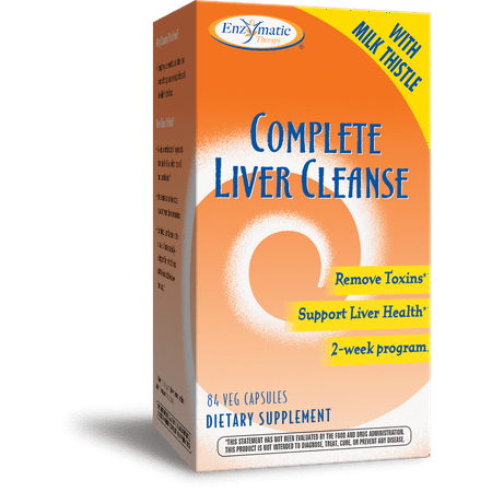 Enzymatic Therapy Complete Liver Cleanse -- 84 Vegetarian (The Best Liver Cleanse Product)