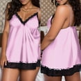 thumbnail image 4 of Kcodviy Lingerie Nightdress Lace Size Sexy Sleepwear Underwear Plus Night Gown Petite Women Cotton Night Shirts Women Cute Night Gowns Button Down Sleep Dress Night Gown Petite Women Night Shirts Nigh, 4 of 7