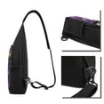 thumbnail image 2 of Disketp Sling Backpack,Multipurpose Crossbody Shoulder Bag Travel Hiking Daypack-Mardi Gras and Donuts, 2 of 6
