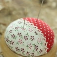 thumbnail image 4 of Cheer.US Pin Cushion Wooden Base Round Needle Pincushions Needles Holder Wearable Needle Pincushions for Sewing, 4 of 7