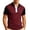 Wine#0625F&05, variant on Garbnen Men Polo Shirts Short Sleeve Collared Men Golf Shirt Casual Color Block Breathable Office Workout Mens Workout Shirts S