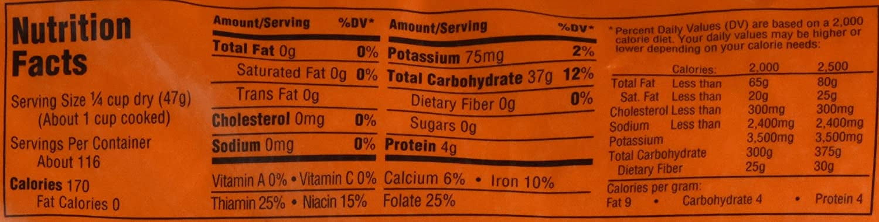 Uncle Ben's Original Long Grain Rice 12 Pound bag