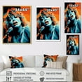 thumbnail image 4 of Designart "Turner In Turquoise II" Pop Art Canvas Wall Art, 4 of 7