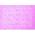 thumbnail image 1 of Ahgly Company Indoor Rectangle Oriental Purple Traditional Area Rugs, 8' x 10', 1 of 4
