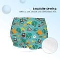 thumbnail image 2 of Rocae Trucks And Excavators for Girls' Cotton Boxer Briefs, Soft Mid-rise Panties-Medium, 2 of 5