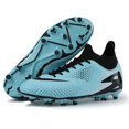thumbnail image 3 of Zapatos de fútbol para hombre, botas deportivas de fútbol para adultos, antideslizantes, ligeras, TF/FG, entrenamiento de césped, antideslizantes, de alta calidad, 3 of 5