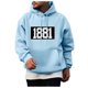 thumbnail image 1 of Gibobby Sudaderas y2k Sudadera ligera casual con capucha para hombre(Azul claro,CH), 1 of 4