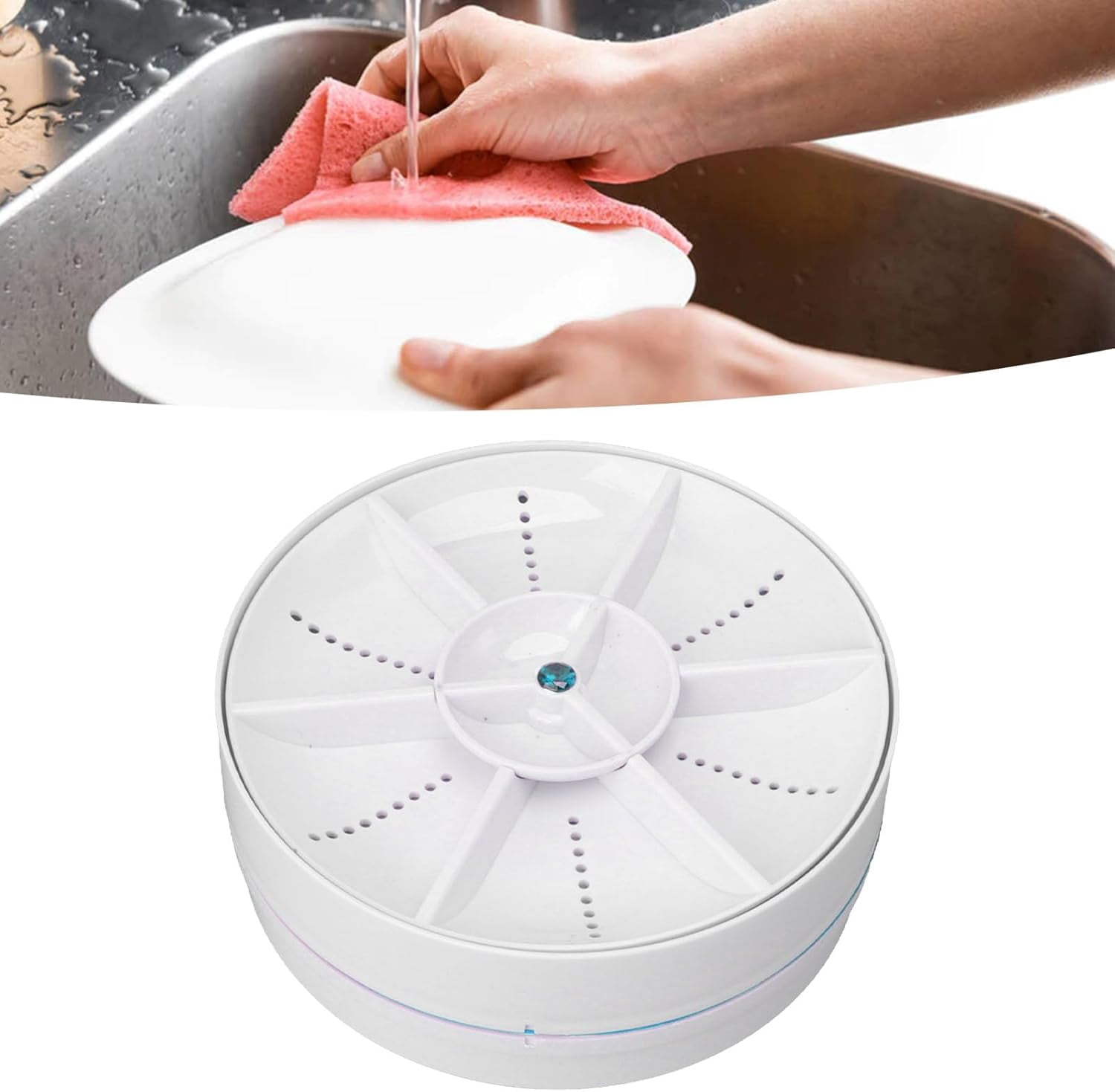 Fruit Vegetable Washing Machine, Upgrade Wireless Fruit Cleaner Device, Titanium Electrolysis Fruit And Veggie Cleaning Machine, Waterproof Food Purifier For Fruits, Vegetables