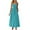Light Blue, variant on Staron Womens Dresses Summer Clearance Under $10 Spring Smocked Spaghetti Strap Sundresses Loose Casual Boho A Line Long Flowy Vacation Dresses