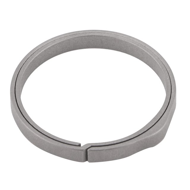 Porte-clés Anneaux, 26mm Titane Alliage Clé Split Porte-Clés Split Porte-Clés Intégration Transparente