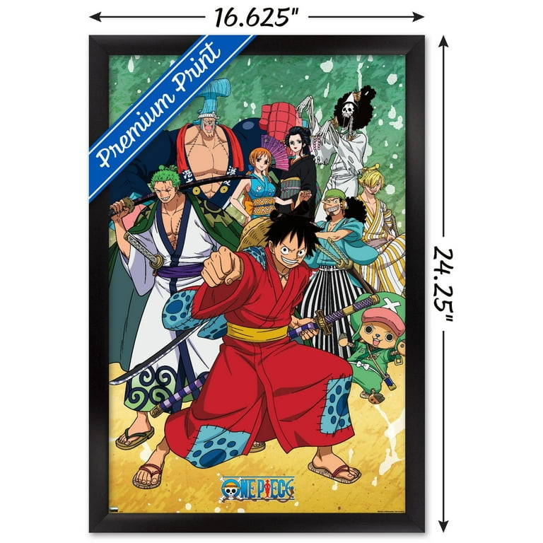 One Piece: Wano Country - Samurai Crew Wall Poster, 14.725