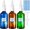 Brown Blue Green 6Pcs, variant on 6 count Nasal  Bottle, 100ML/3.52OZ 3 count Empty Glass Brown Nose Nasal  Bottles Refillable with 2 Funnels and 1 Labels