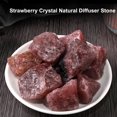 thumbnail image 2 of Strawberry Crystal Natural Diffuser Stone Bulk Rough Raw Stones Healing Crystal Raw Stones Gemstones for Healing Meditation Chakra Balance Ritual 3.5OZ, 2 of 8