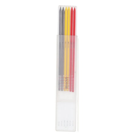 

Carpenter Pencil Refill Waterproof Wide Application 2.8mm Diameter 120mm Length Marking Pencils Refills For Drawing