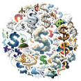 thumbnail image 2 of Trendy Dollar Sign Theme Stickers, Waterproof Dollar Sign Theme Sticker for Water Bottle Laptop Phone Cases Planner Skateboard Luggage Helmet Party Favor Decor, Ideal for Adults Teens Teacher Rewards, 2 of 9
