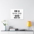 thumbnail image 6 of Scripture Walls Mark 16:15 On a Mission From God Bible Verse Canvas Christian Wall Art Ready to Hang Unframed, 6 of 13