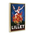 thumbnail image 3 of Stupell Industries Vintage Kina Lillet Wine People Painting Gold Floater Framed Canvas Art Print Wall Art, 21 x 31, 3 of 9