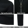 Men's Sports Shirts 1/4 Zip Long Sleeve Fleece Lined Running Workout