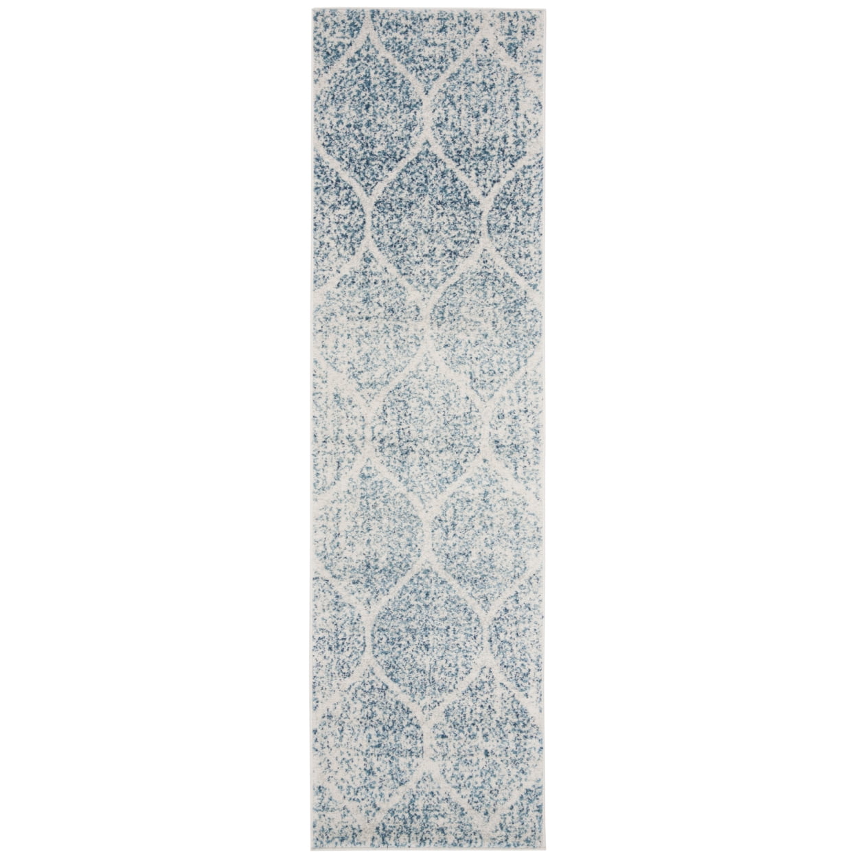 SAFAVIEH Madison Leighton Geometric Area Rug, Cream/Turquoise, 6'7" x 9'2"