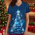 thumbnail image 3 of Womens Short Sleeve Tops Standard Size Womens Work Tops Home,Daily, 3 of 5