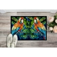 thumbnail image 2 of Carolines Treasures MW1216MAT Parrots Yo Yo Mama Indoor or Outdoor Mat, 18 x 27 in., 2 of 2