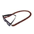 thumbnail image 4 of Monyance tortoise-shell texture glass chain Womens Eyeglass Chain Sunglasses Retainer Lanyard Link(27.56X0.67X0.2Inches), 4 of 10