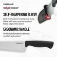 thumbnail image 5 of Farberware Edgekeeper Classic 7-inch Santoku Knife with Black Self-Sharpening Sleeve and Handle, 5 of 17