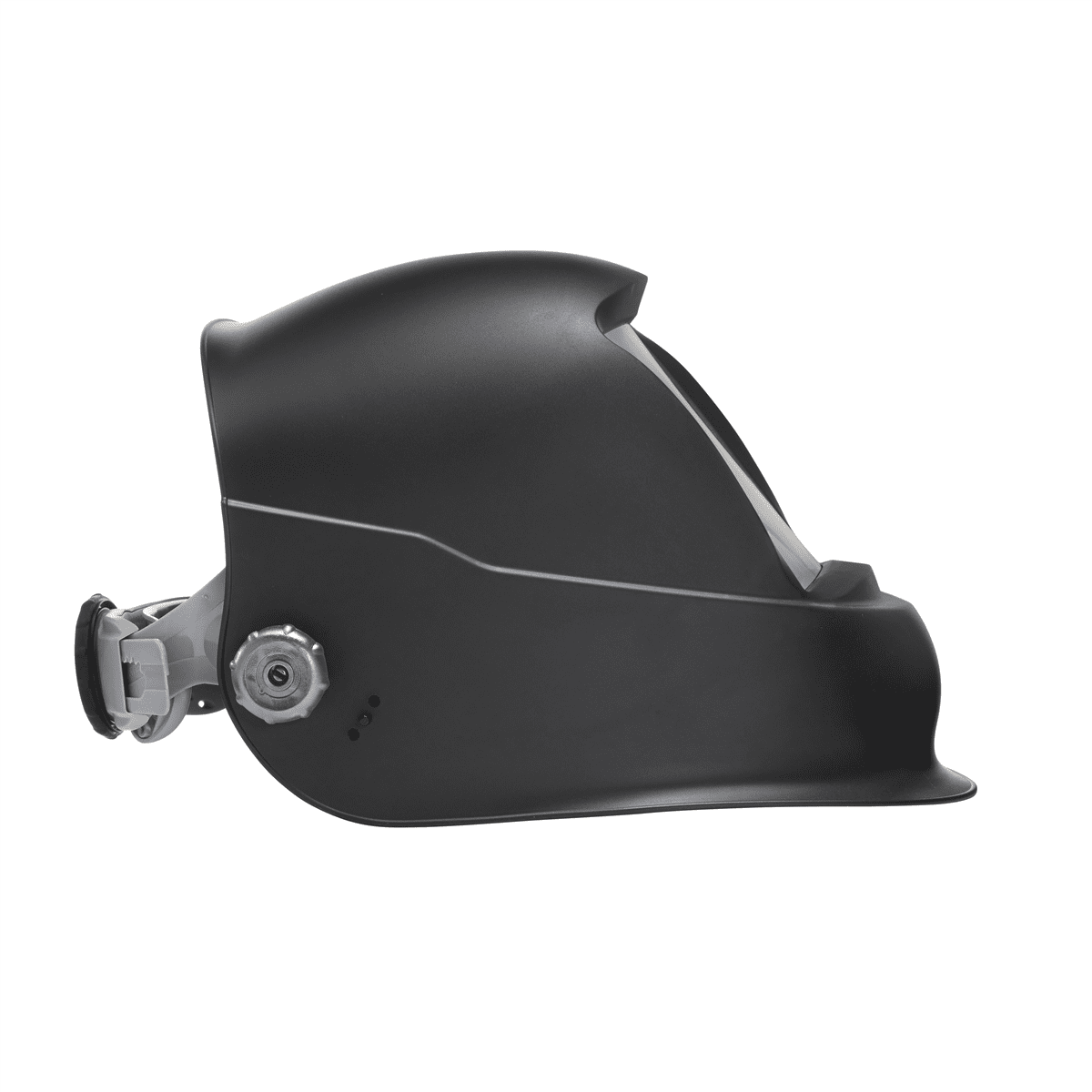 Jackson Safety Welding Helmet - Auto Darkening - Thermoplastic - 3.86" x 3.23" Viewing Area - Shade 3/4-14 Translight ADF 1/1/1/1 - 370 Speed Dial Headgear - Black - Translight+ 555 Series