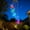 Blue, variant on Solar Wind Chimes Hummingbird Chimes Solar Outdoor with Changing Lights Outdoor Waterproof LED Solar Hanging Lights Garden Decor